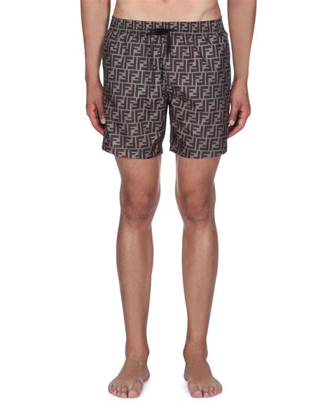 fendi mens trunks|fendi men's beachwear.